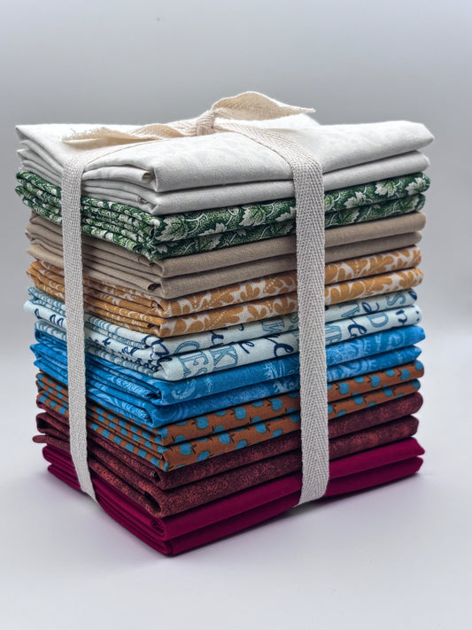 Harvest Truck Panel & 18 Fat Quarter Bundle